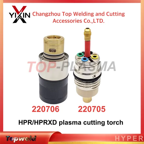 220706/220705 Compatible with Hprxd Torch Main Body Quick-Disconnect Receptacle