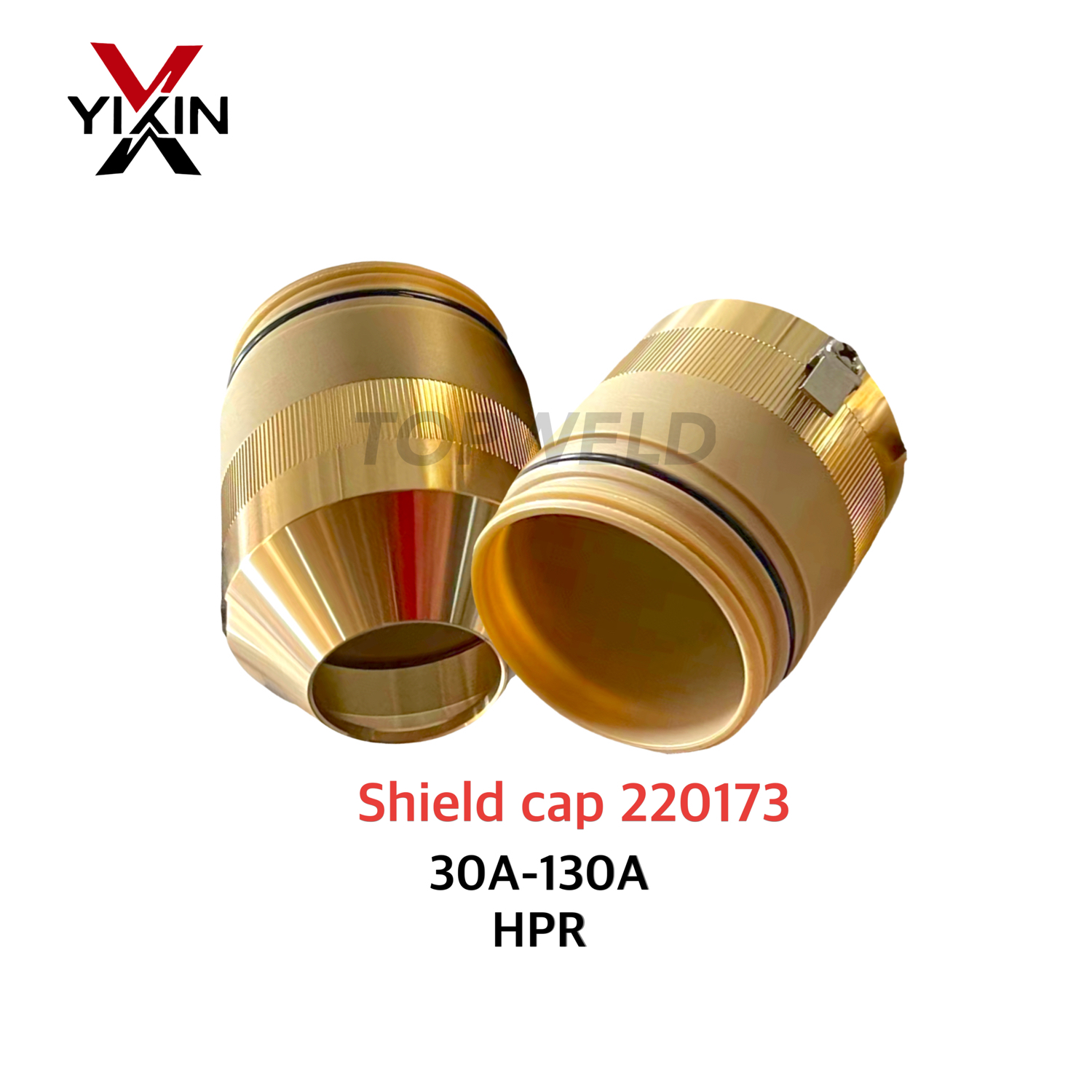 220173 Shield Cap 30A-130A for Hpr130/260 Series Plasma Cutting Torch in Stock
