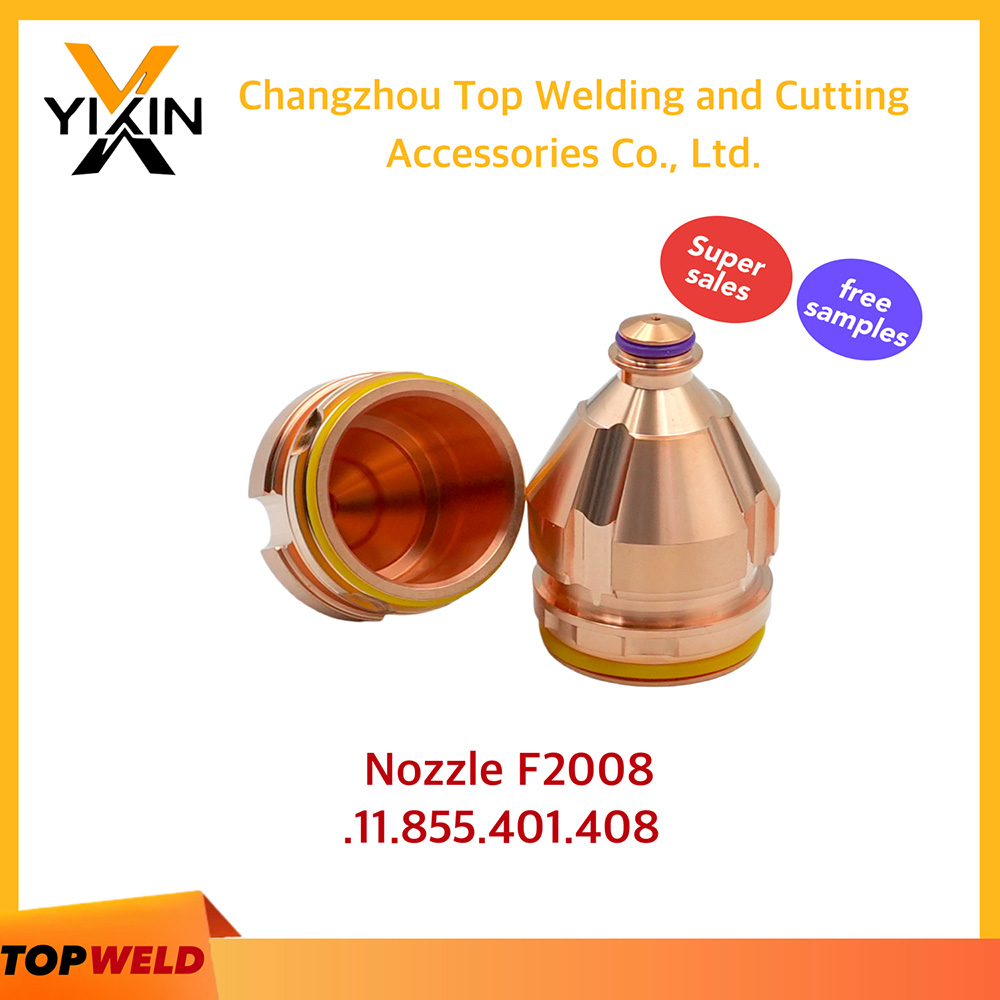 F2008 Kjellberg Tip / Nozzle 11.855.401.408 Price for Smartfocus Plasma Cutting Torches Accessories