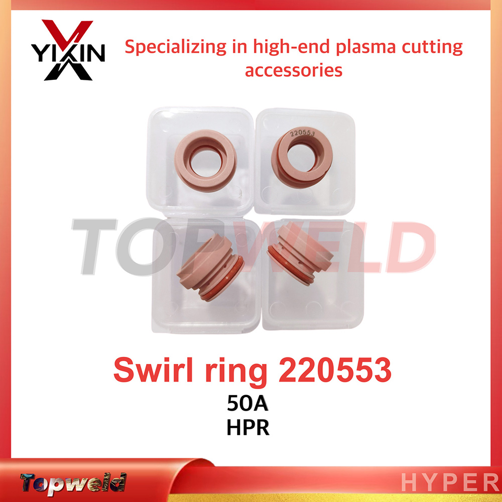 Plasma Cutter Consumables 220553 Swirl Ring for Hpr Plasma Cutting Torch Parts