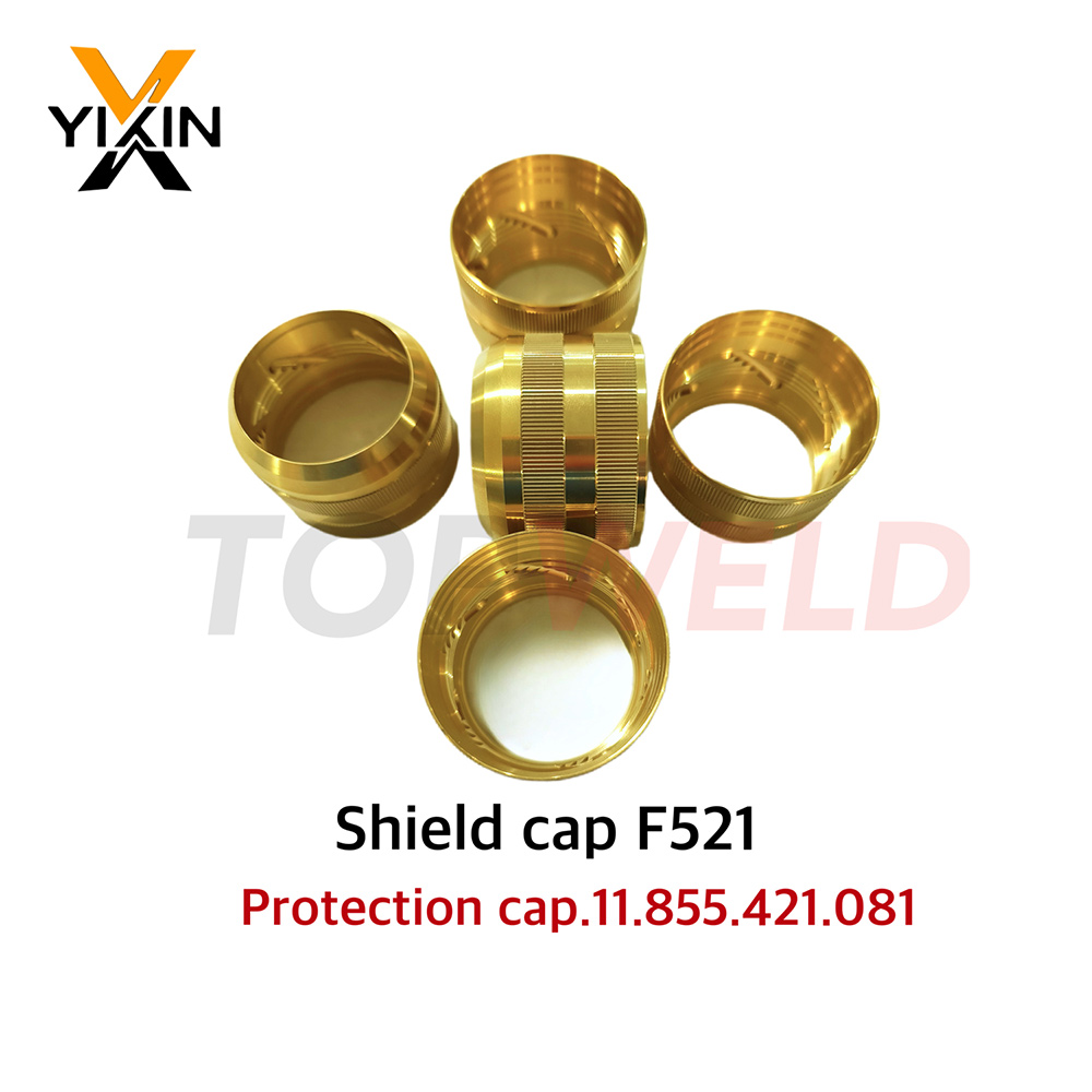 Top-Grade F521 Protection Cap 11.855.421.081 for Kjellberg Plasma Cutting Torch Consumables Shield Cap