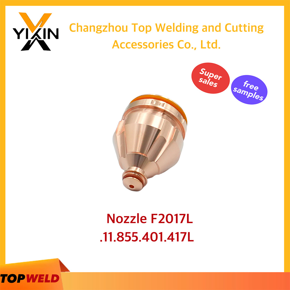 F2017 Nozzle. 11.855.401.417 for Kjellberg 200A Smart Focus Plasma Cutting Torch Consumables