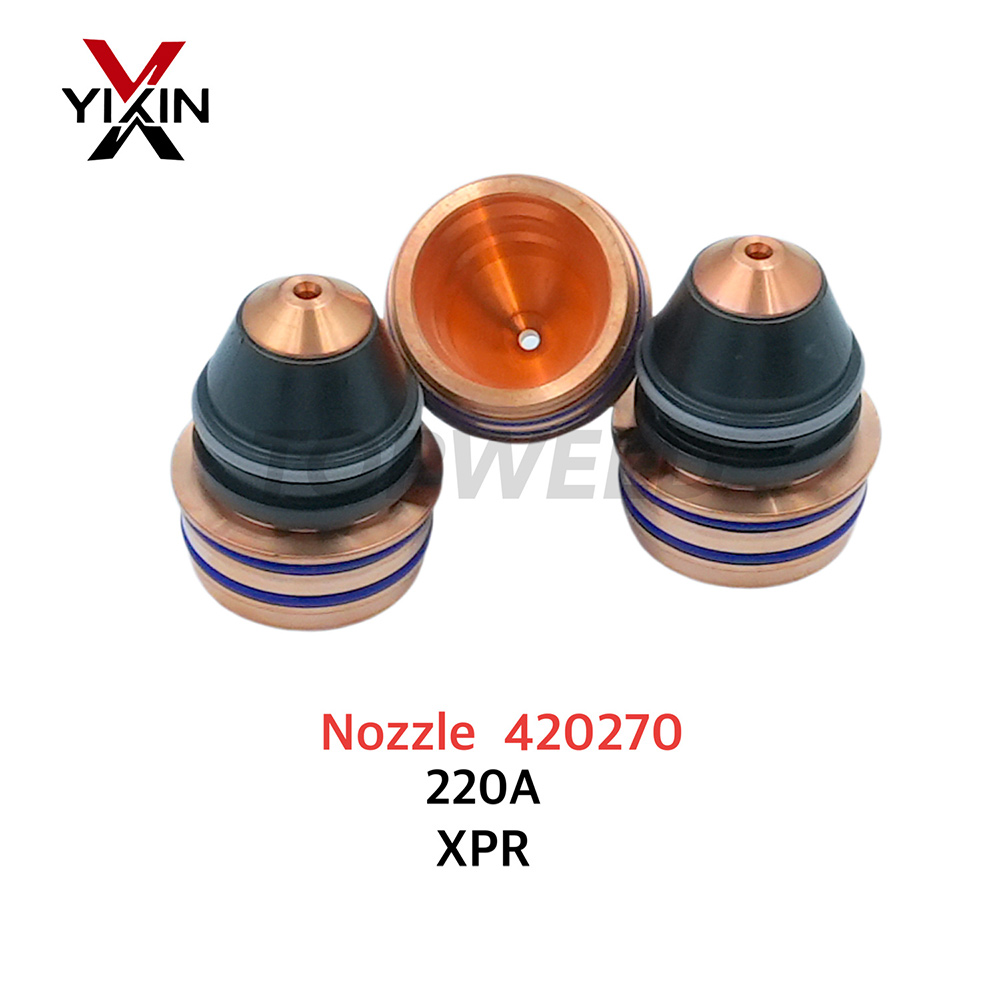 Xpr Nozzle 420270 for Xpr300 Plasma Cutting Machine to Cut Mild Steel 220AMP