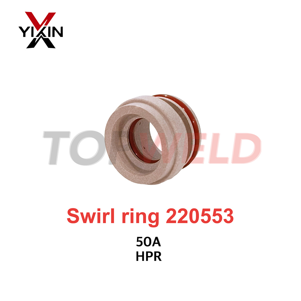 Plasma Cutter Consumables 220553 Swirl Ring for Hpr Plasma Cutting Torch Parts