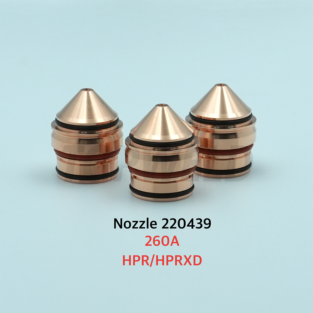 Durable 220439 Plasma Cutting Nozzle Original Replacement for Hpr 260A