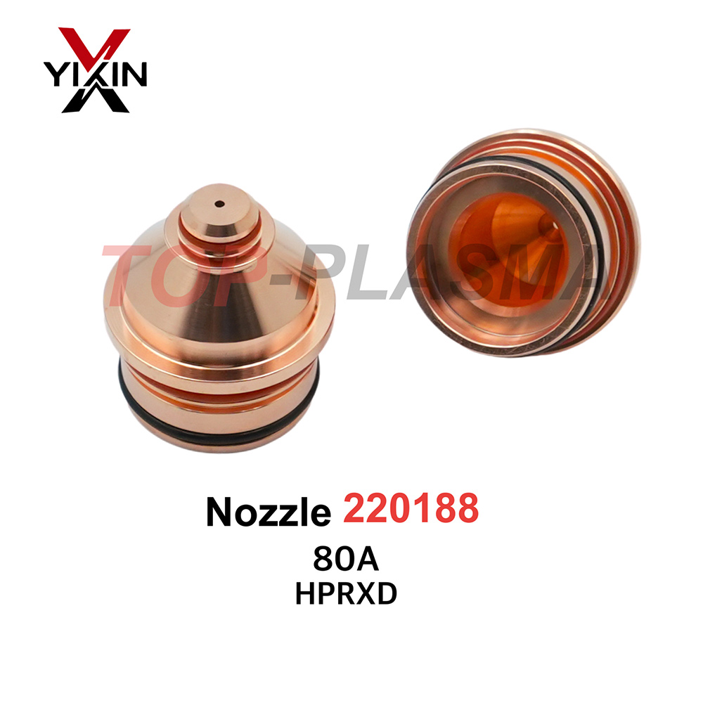 80 AMP 220188 Nozzle and Tips for CNC Plasma Cutting