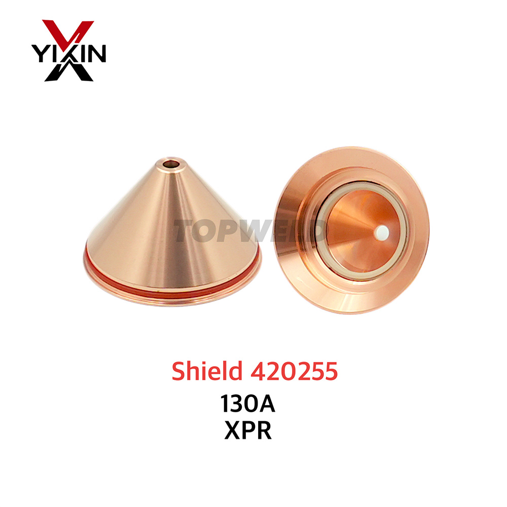 Topweld 420255 Plasma Shield of Xpr 130A Series Consumable for CNC Plasma Cutter