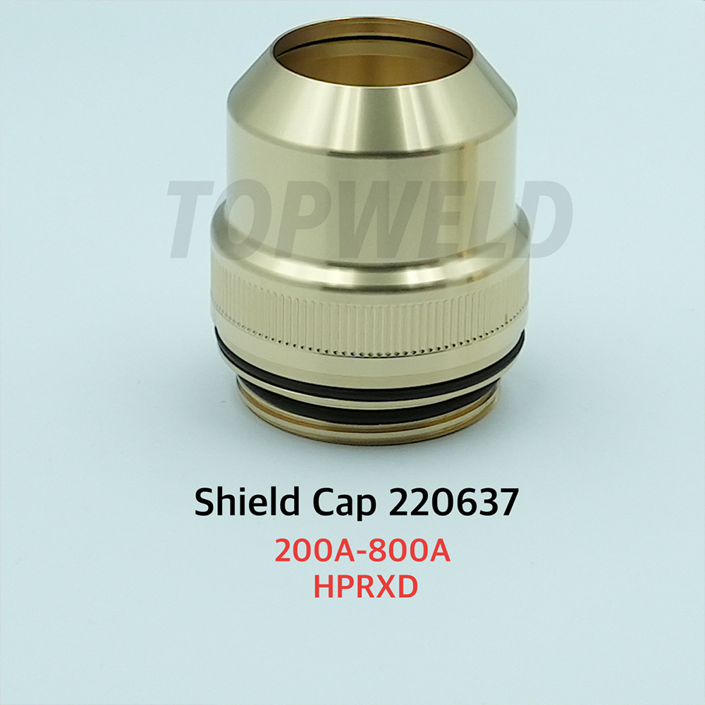 Topweld Plasma Consumables Cut Parts Shield Retainer 220637 200A~800A Fits Hpr