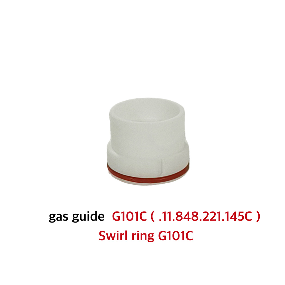 Gas Guide G101 Swirl Ring. 11.848.221.145 20/35A for Kjellberg Plasma Cutting Torch Consumables