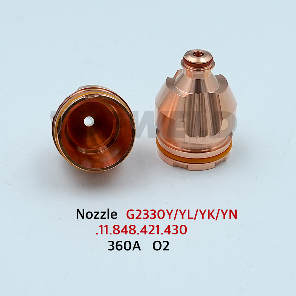 Kjellberg Nozzle G2330y G2330yk G2330yl G2330yn for Kjellberg Cutting Plasma Consumables