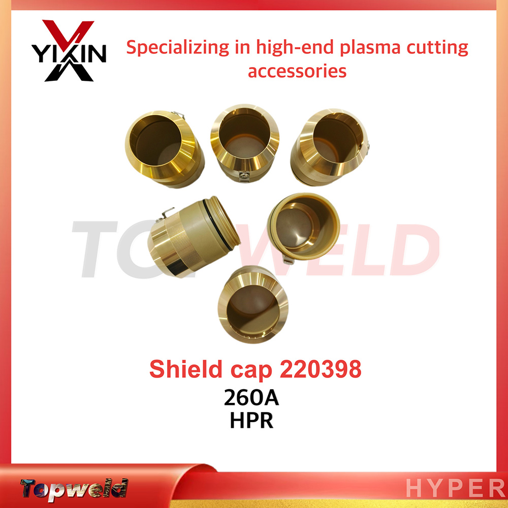 Shield Retaining Cap 220398 Suit for Hpr130/260 Plasma Cutting Torch Consumables
