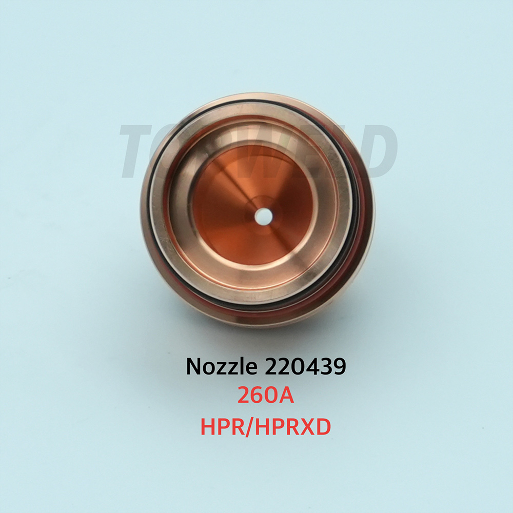 Durable 220439 Plasma Cutting Nozzle Original Replacement for Hpr 260A