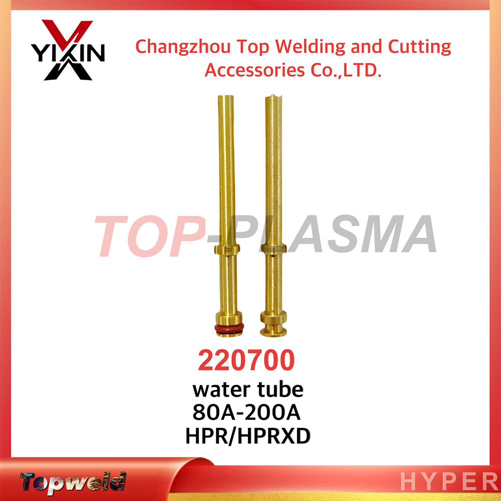 Plasma Cutting Torch Consumables Water Tube 220700 for Hpr 130 Bevel