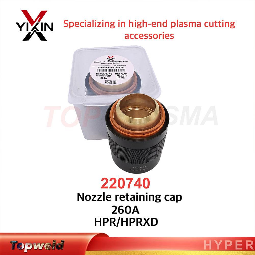 Quality Replacement Nozzle Retaining Cap 220740 Suit for Plasma Hpr 130xd 260xd 400xd