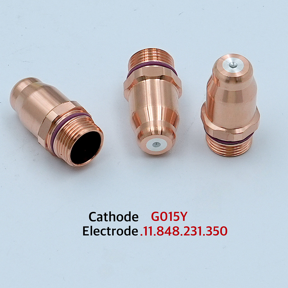 Topweld Electrode G015y Kathode. 11.848.231.350 for Kjellberg Plasma Cutting Torch Consumables