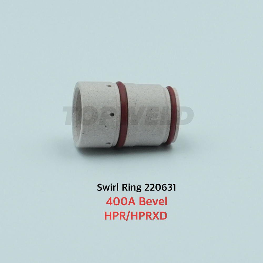 220631 Plasma Cutting Swirl Ring 400A Bevel for Hypertherm Hpr Series