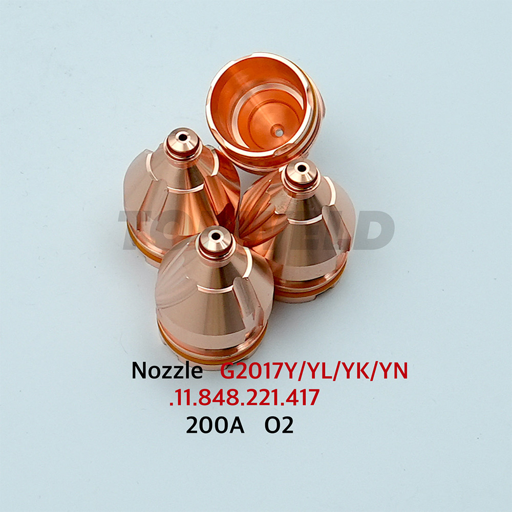 G2017y Nozzle. 11.848.221.417 for Kjellberg Plasma Cutting Torch Consumables in Stock