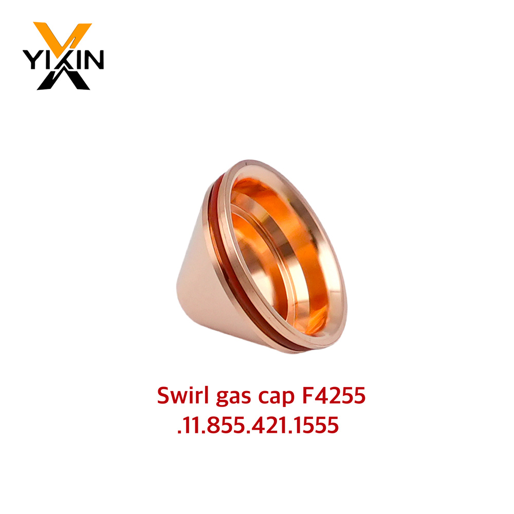 Shield F4255 Swirl Gas Cap 11.855.421.1555 for Kjellberg Plasma Cutting Torch Consumables 360-400A