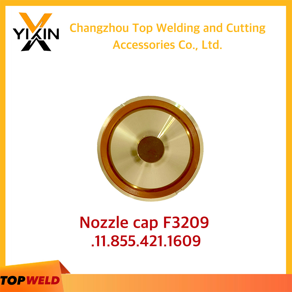 img of Top-Quality F3209 Nozzle Cap 11.855.421.1609 for Kjellberg Plasma Cutting Torch Consumables