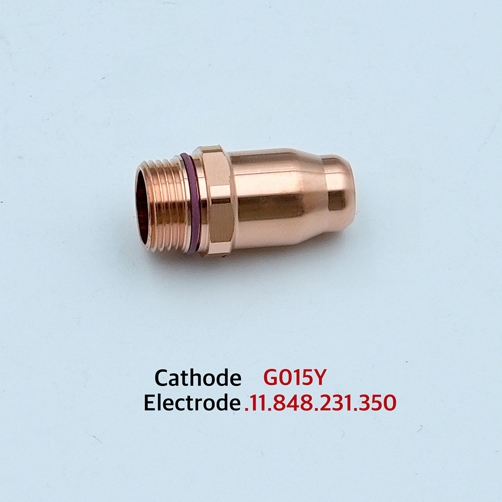 Topweld Electrode G015y Kathode. 11.848.231.350 for Kjellberg Plasma Cutting Torch Consumables