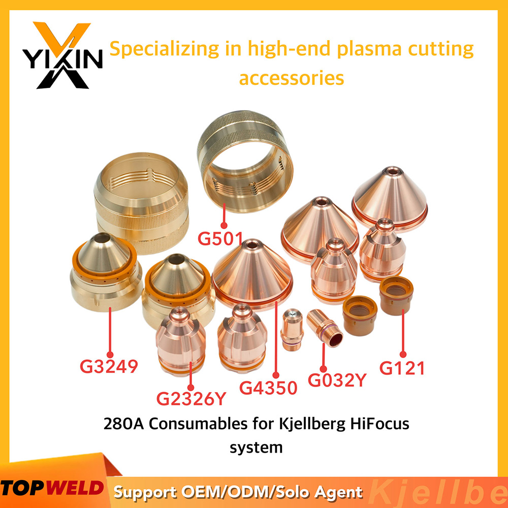 img of Kjellberg G521 Protection Cap. 11.848.401.081 for Kjellberg Plasma Cutting Torch Consumables Replacement