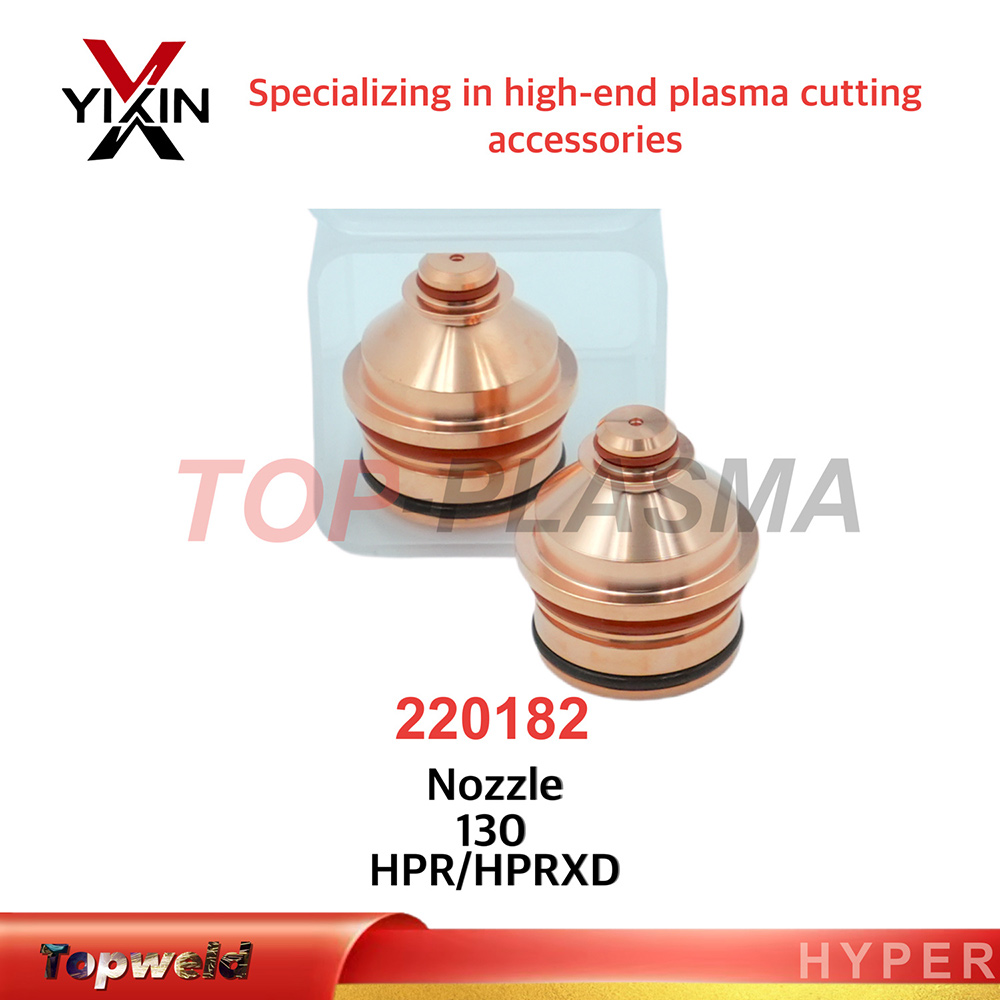 220182 Nozzle Compatible for Hpr 130A Plasma Cutting Torch Consumables
