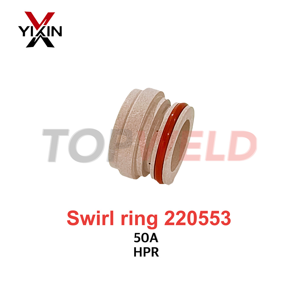 Plasma Cutter Consumables 220553 Swirl Ring for Hpr Plasma Cutting Torch Parts