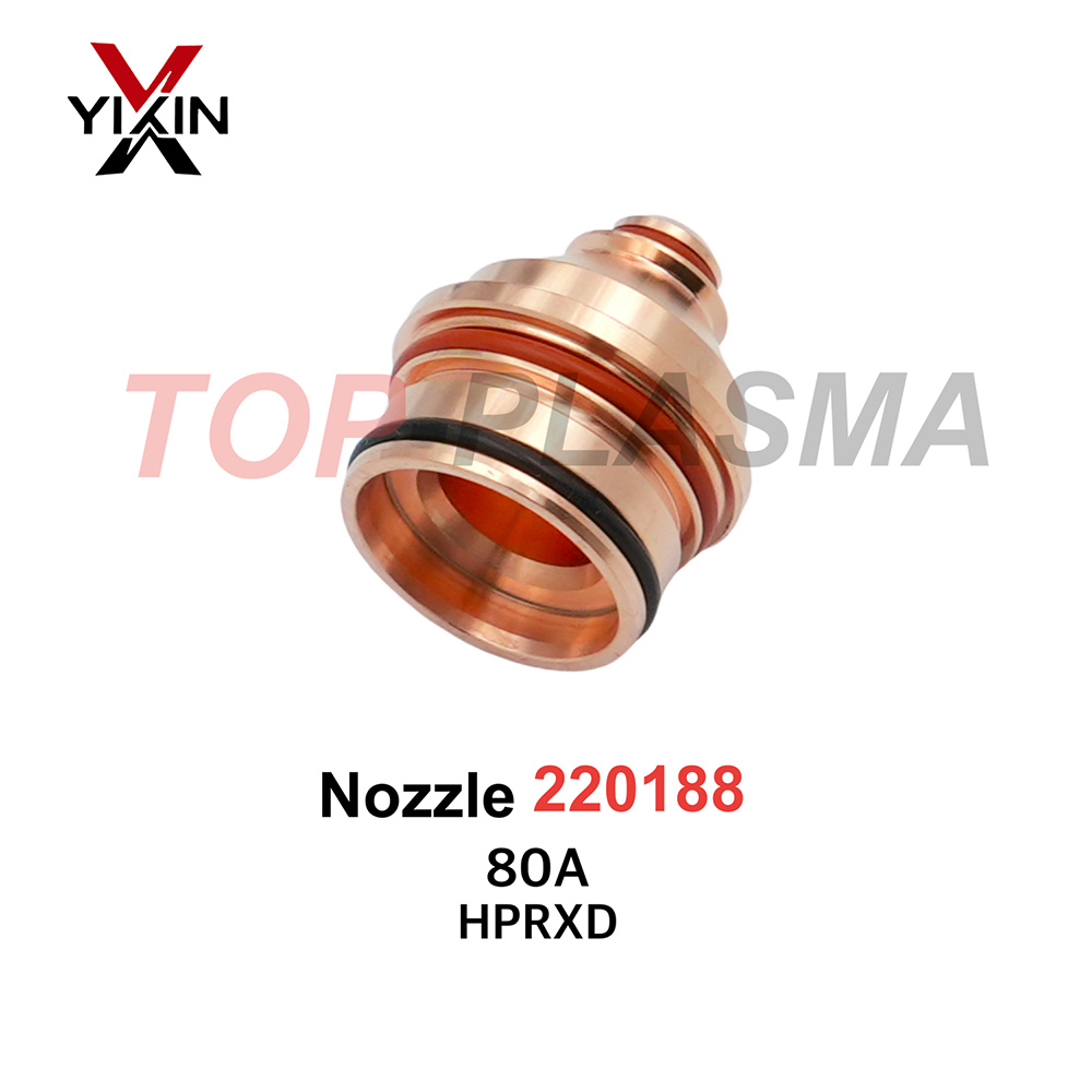 80 AMP 220188 Nozzle and Tips for CNC Plasma Cutting