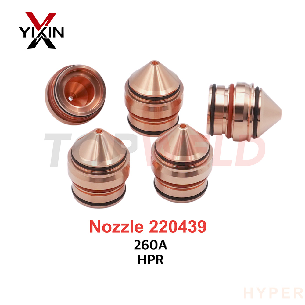 Durable 220439 Plasma Cutting Nozzle Original Replacement for Hpr 260A