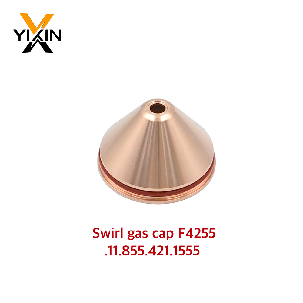 Shield F4255 Swirl Gas Cap 11.855.421.1555 for Kjellberg Plasma Cutting Torch Consumables 360-400A