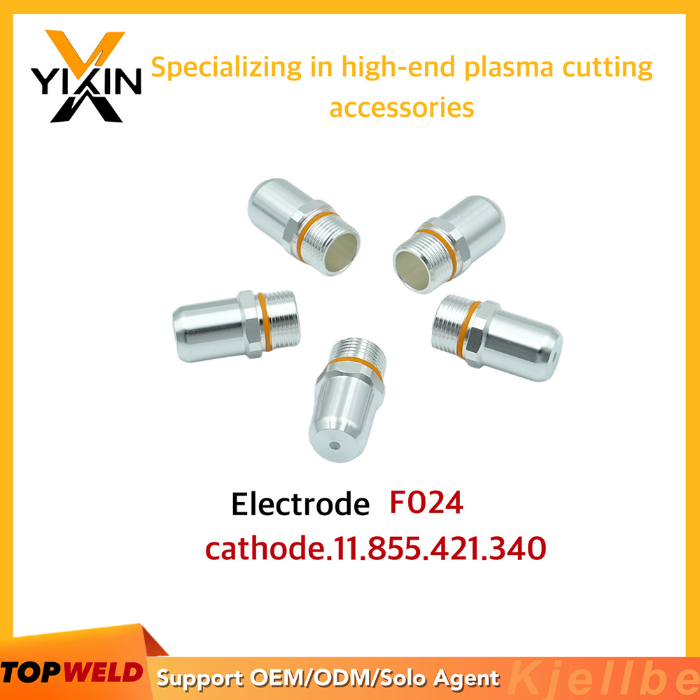 Kjellberg F024 Cathode. 11.855.421.340 Katode for Percut4000 Smart Focus 400 Plasma Cutting Torch Consumables