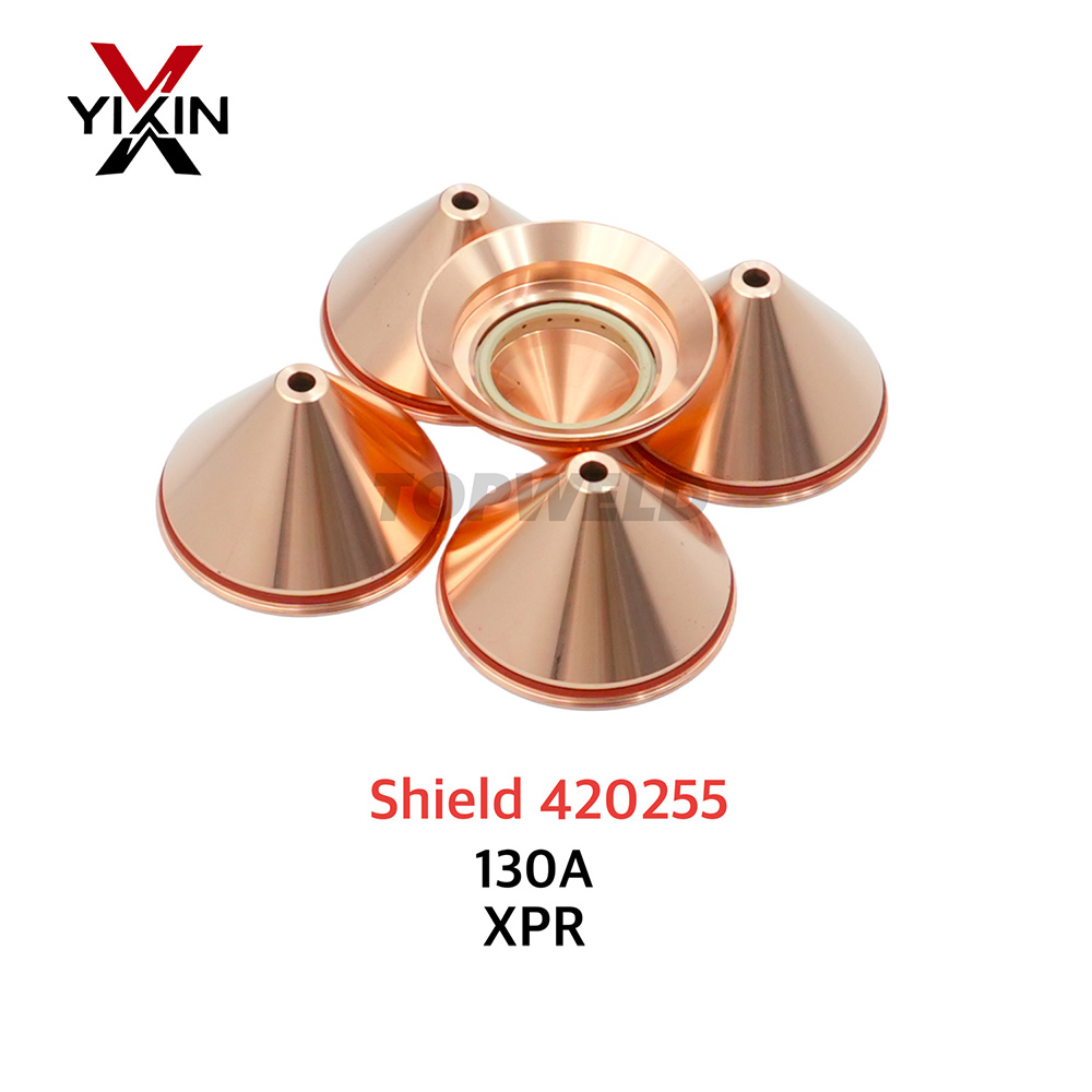 Topweld 420255 Plasma Shield of Xpr 130A Series Consumable for CNC Plasma Cutter