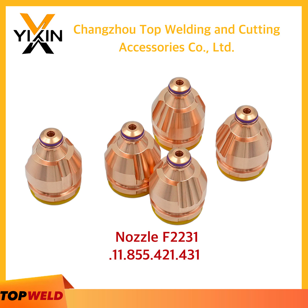 F2231 Nozzle. 11.855.421.431 for Kjellberg Plasma Cutting Torch Consumables