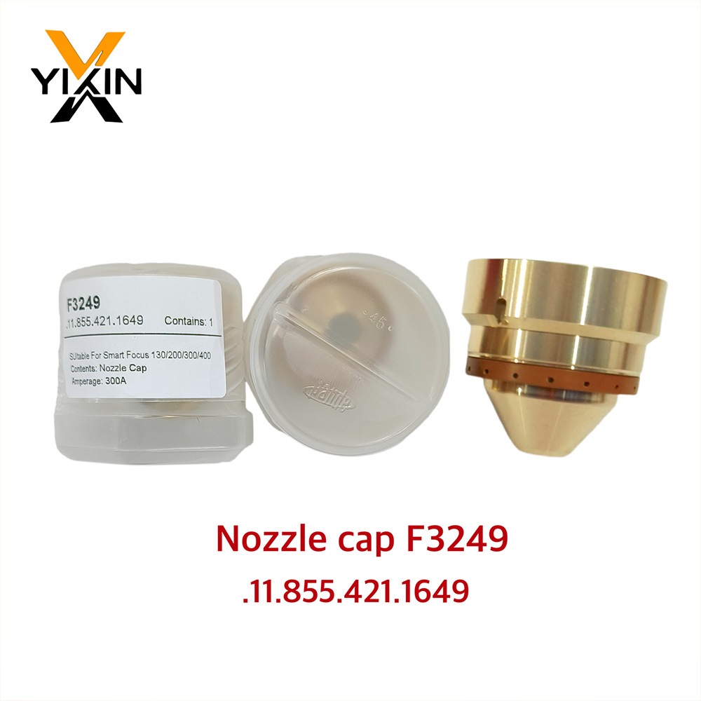 Kjellberg F3249 F3219 F3209 F3229 Nozzle Cap. 11.855.421.1649 Shield Cap for Smart Focus 400 Plasma Cutting Machine Consumables