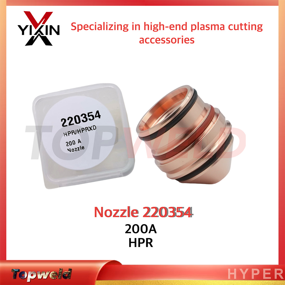 img of Plasma Cutting Nozzle 200A 220354 for Hpr400 800 260 130xd Plasma Cutting Nozzle