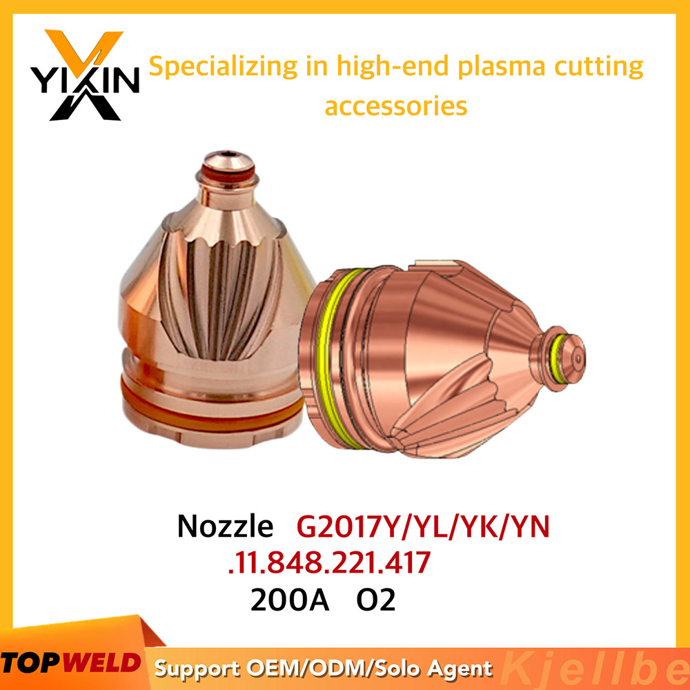 G2017y Nozzle. 11.848.221.417 for Kjellberg Plasma Cutting Torch Consumables in Stock