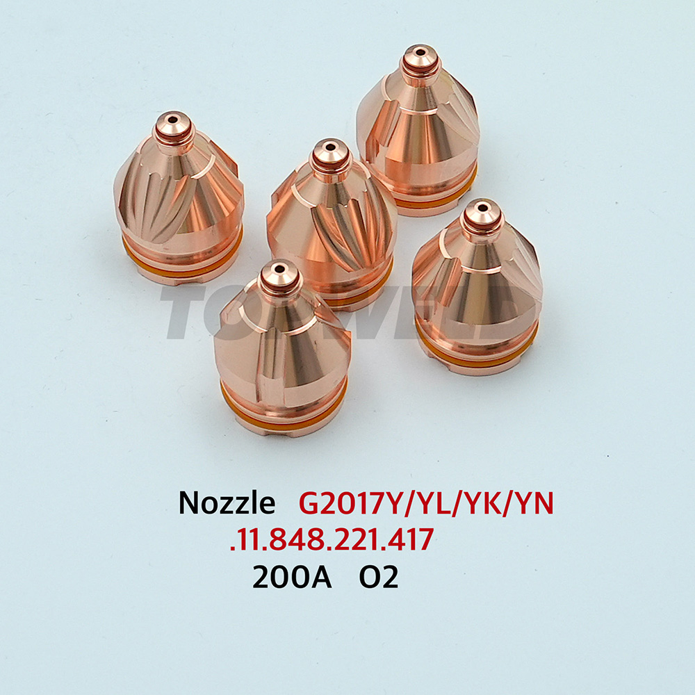 G2017y Nozzle. 11.848.221.417 for Kjellberg Plasma Cutting Torch Consumables in Stock