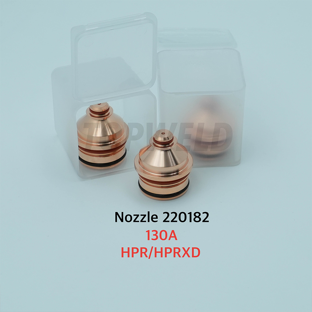 220182 Nozzle Compatible for Hpr 130A Plasma Cutting Torch Consumables