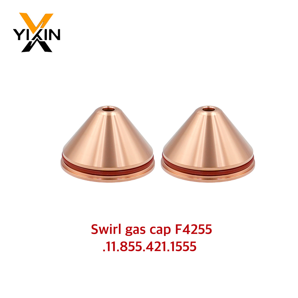 Shield F4255 Swirl Gas Cap 11.855.421.1555 for Kjellberg Plasma Cutting Torch Consumables 360-400A