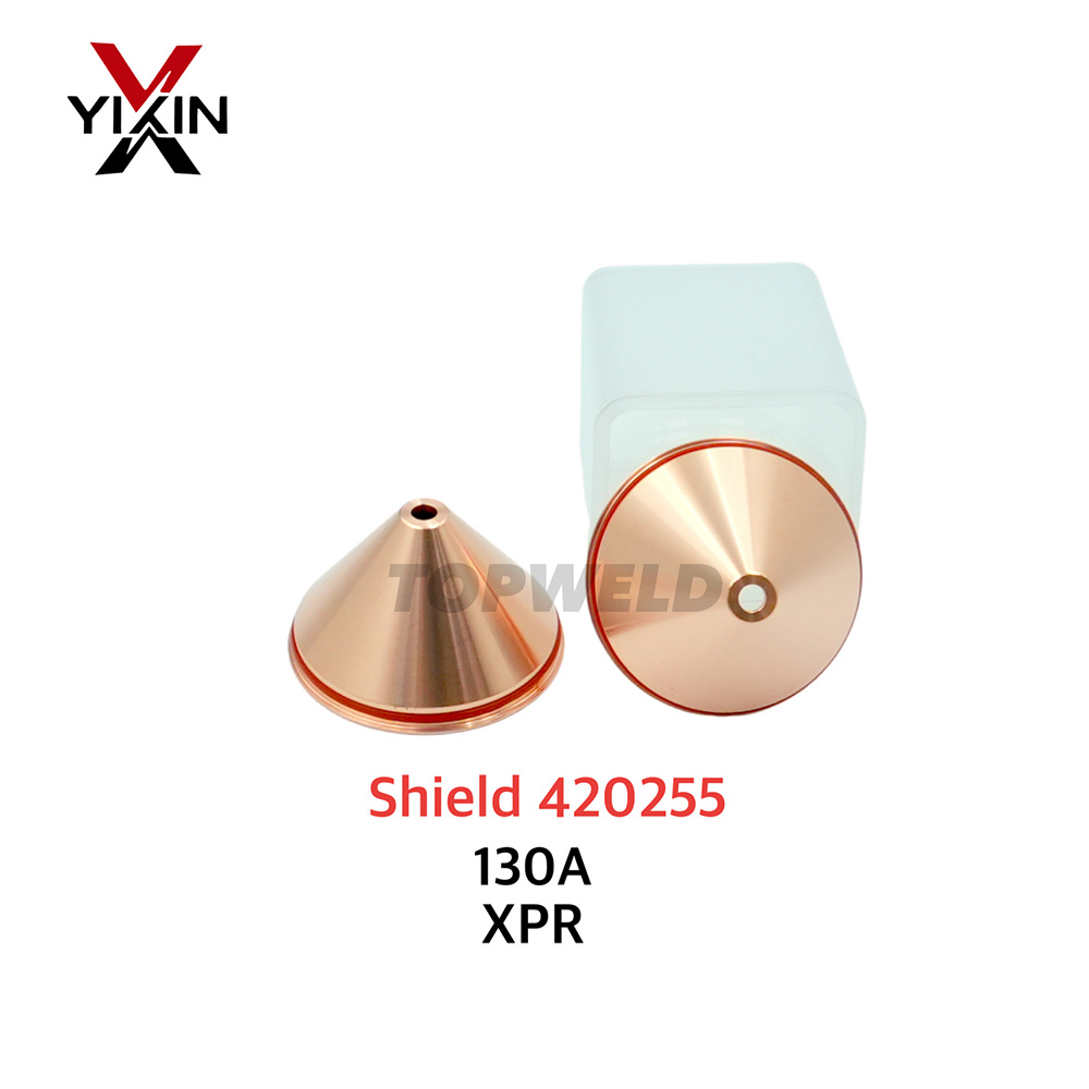 Topweld 420255 Plasma Shield of Xpr 130A Series Consumable for CNC Plasma Cutter