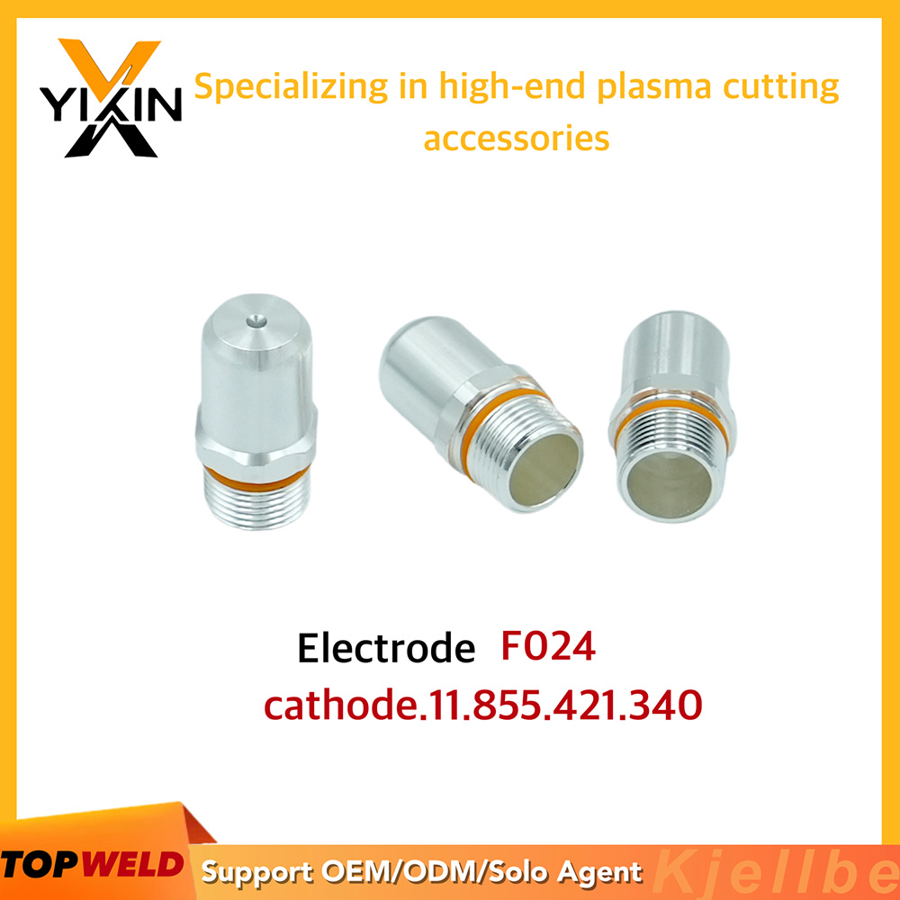 Kjellberg F024 Cathode. 11.855.421.340 Katode for Percut4000 Smart Focus 400 Plasma Cutting Torch Consumables