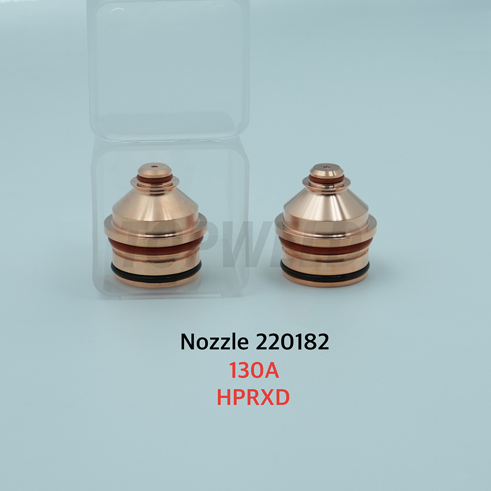 220182 Nozzle Compatible for Hpr 130A Plasma Cutting Torch Consumables