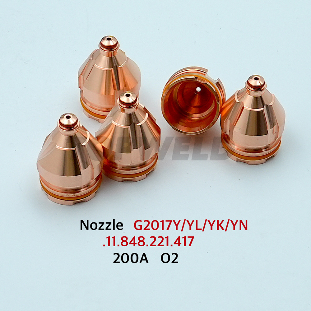 G2017y Nozzle. 11.848.221.417 for Kjellberg Plasma Cutting Torch Consumables in Stock