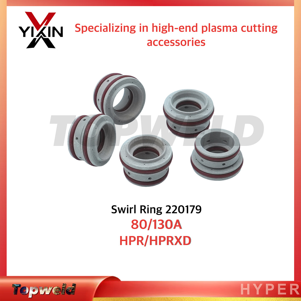 Replacement Swirl Ring 80A-130A 220179 Suitable for Hpr Series Plasma Cutting Torch Consumable