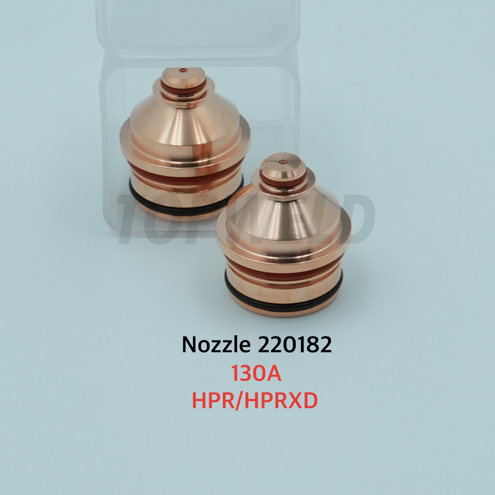 220182 Nozzle Compatible for Hpr 130A Plasma Cutting Torch Consumables