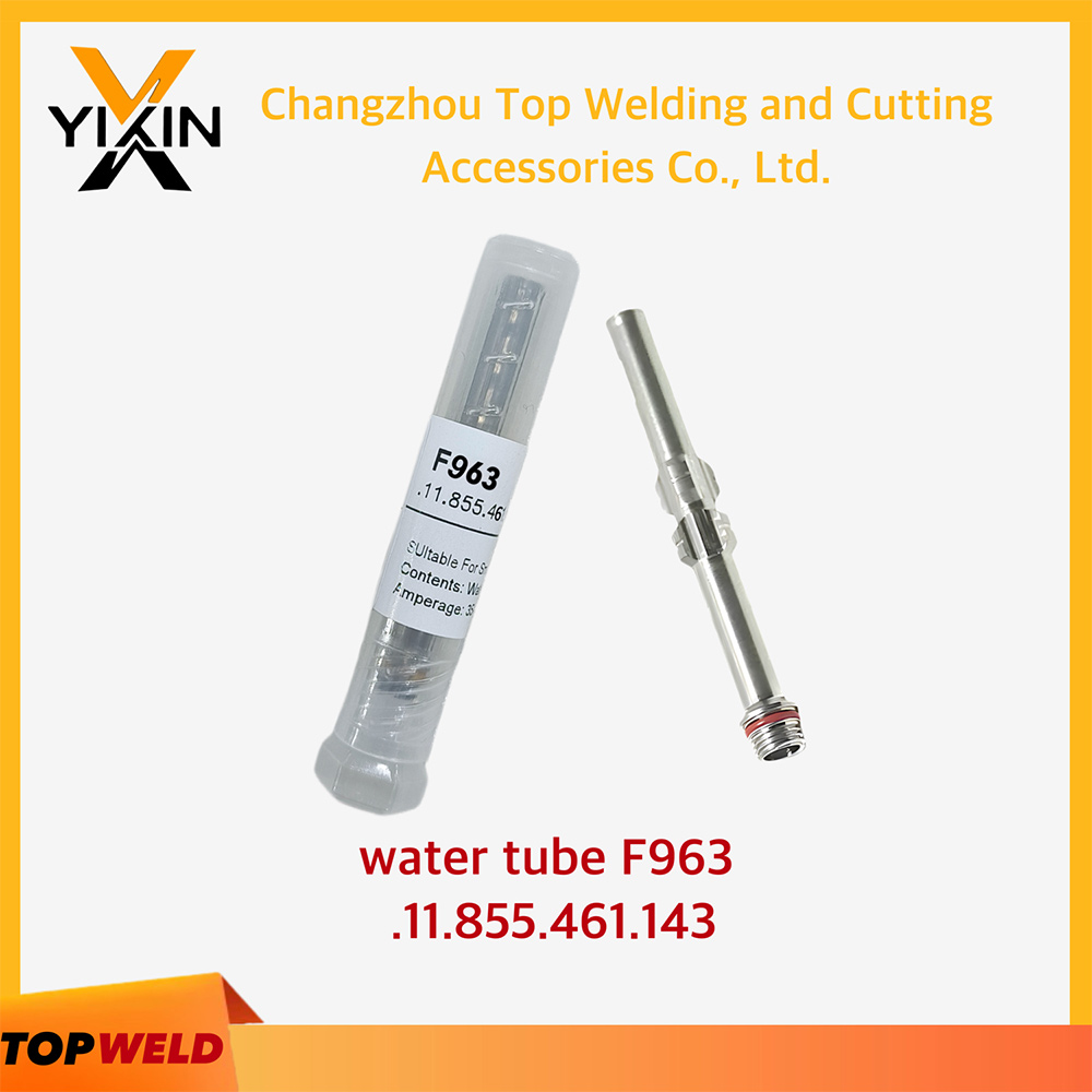 img of Cooling Tube F963 Water Tube. 11.855.461.143 for Kjellberg 400A Plasma Cutting Torch Consumables
