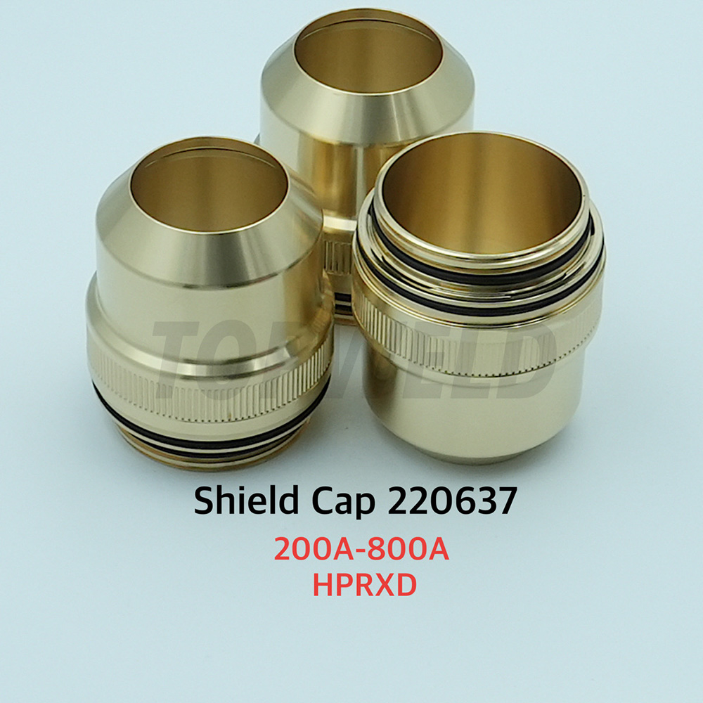 Topweld Plasma Consumables Cut Parts Shield Retainer 220637 200A~800A Fits Hpr