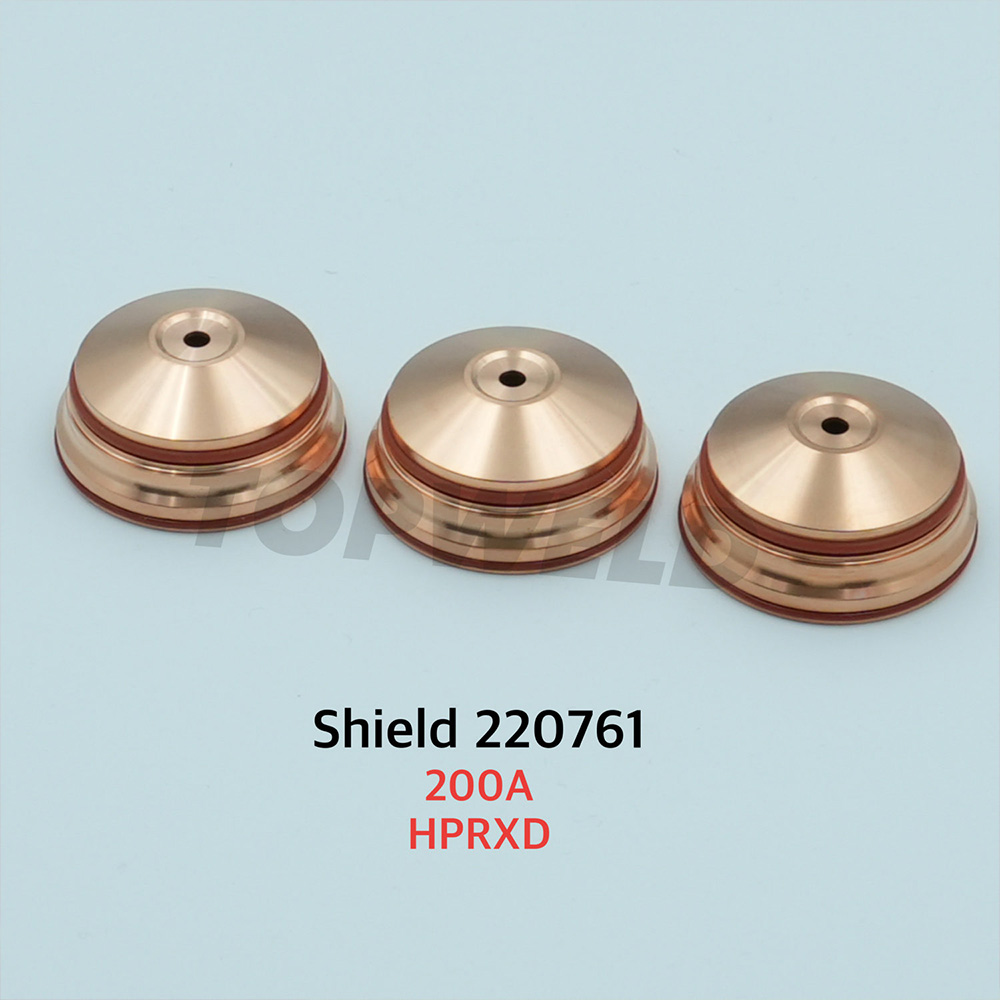 Shield 200A 220761 Suitable for Hpr Series Plasma Cutting Torch Consumables