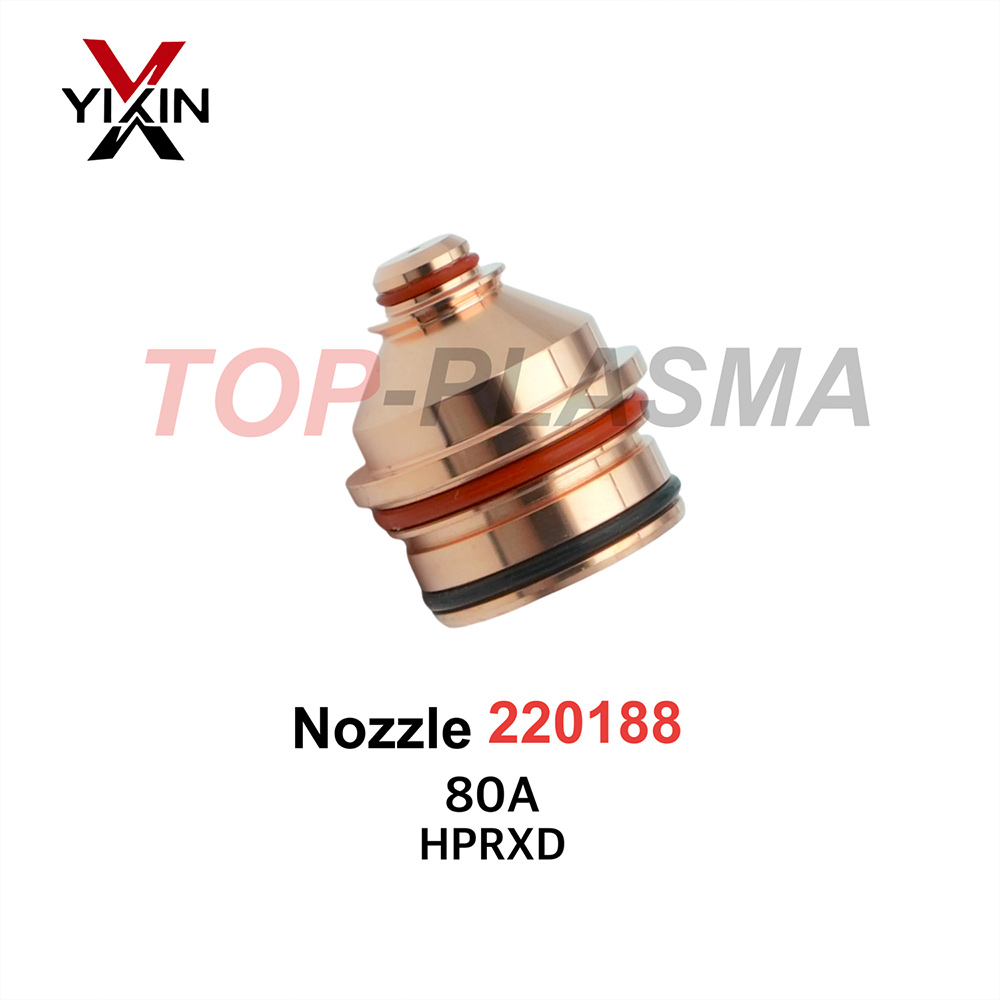 80 AMP 220188 Nozzle and Tips for CNC Plasma Cutting