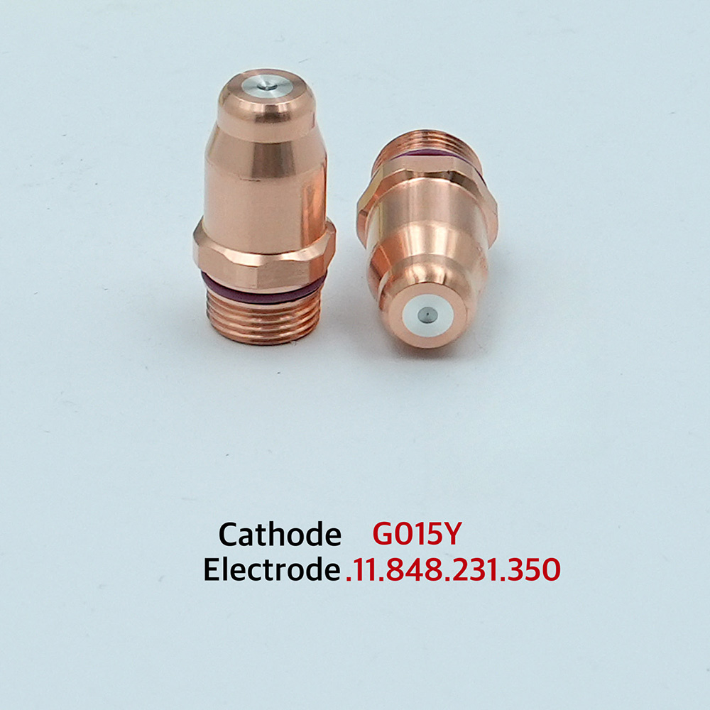 Topweld Electrode G015y Kathode. 11.848.231.350 for Kjellberg Plasma Cutting Torch Consumables
